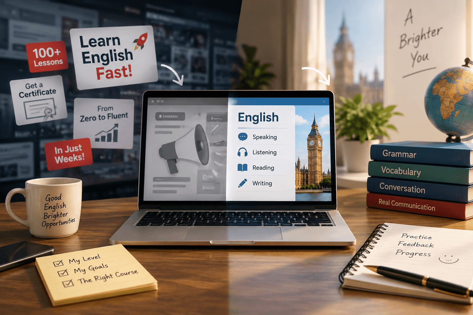 دورات تعليم لغة إنجليزية